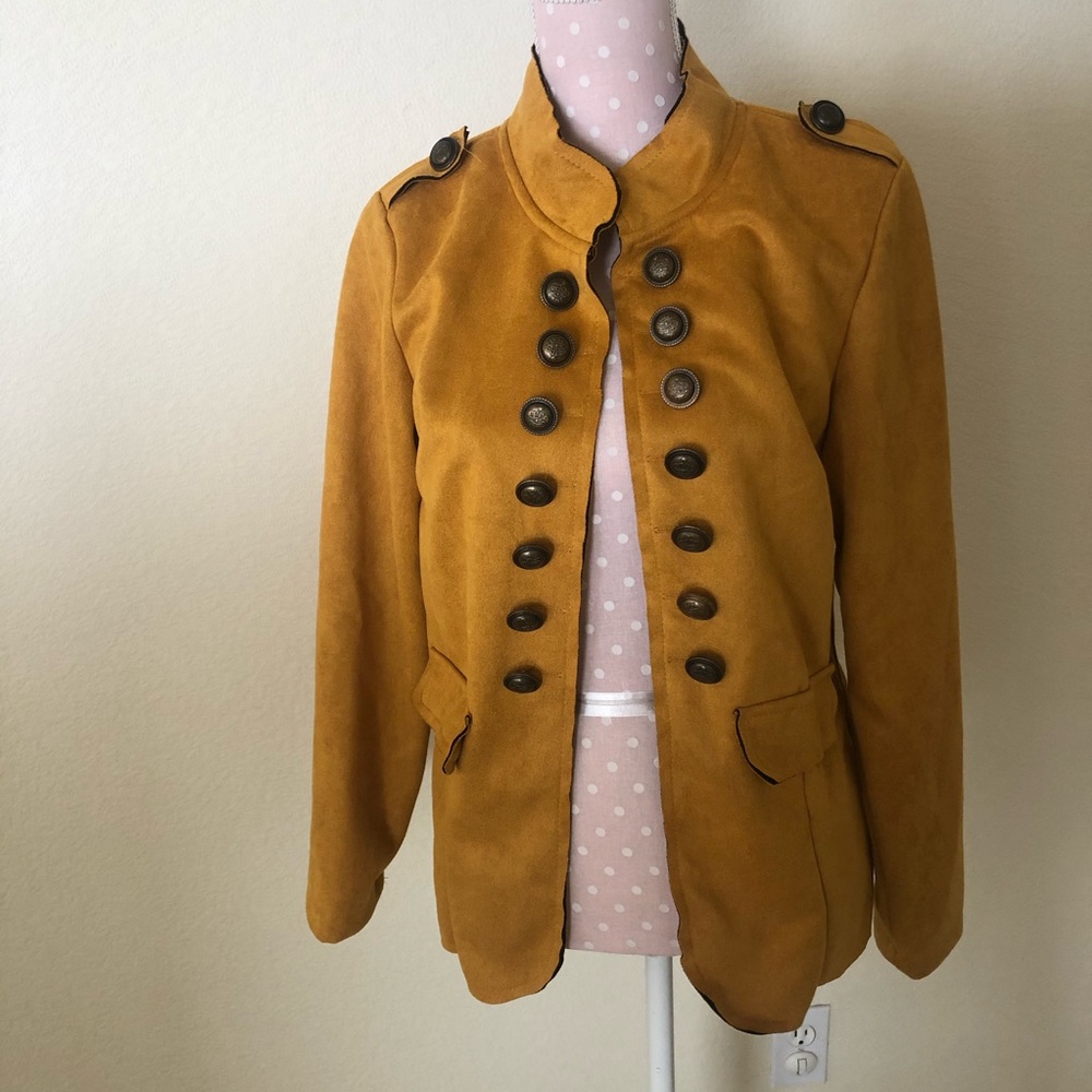 Mustard blazer